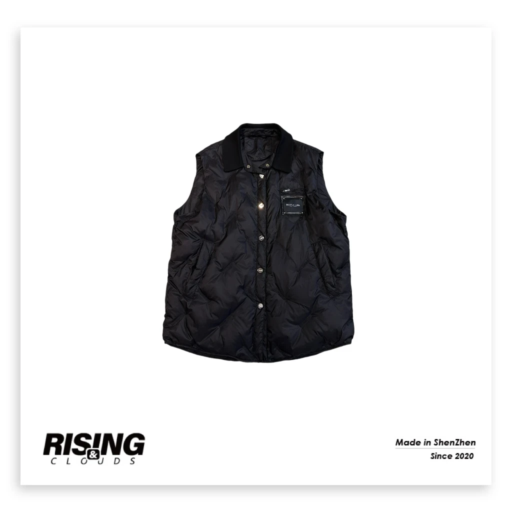 RISING&CLOUDS【小云姐】深圳南油秋冬“保暖轻绒无袖马甲”100118