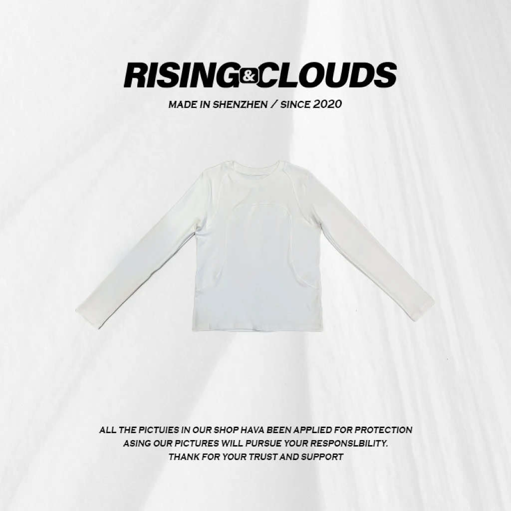 RISING&CLOUDS【小云姐】深圳南油冬季百搭显瘦“休闲长袖T恤”110284
