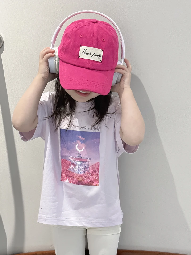 儿童卡通T恤女童N958