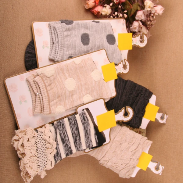 外贸日系薄款中筒棉袜子