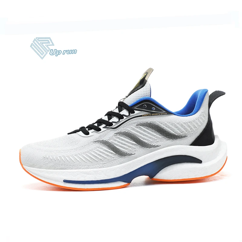 Up run情侣款2023春夏专业防滑马拉松跑步护膝鞋子时尚穿搭老爹鞋