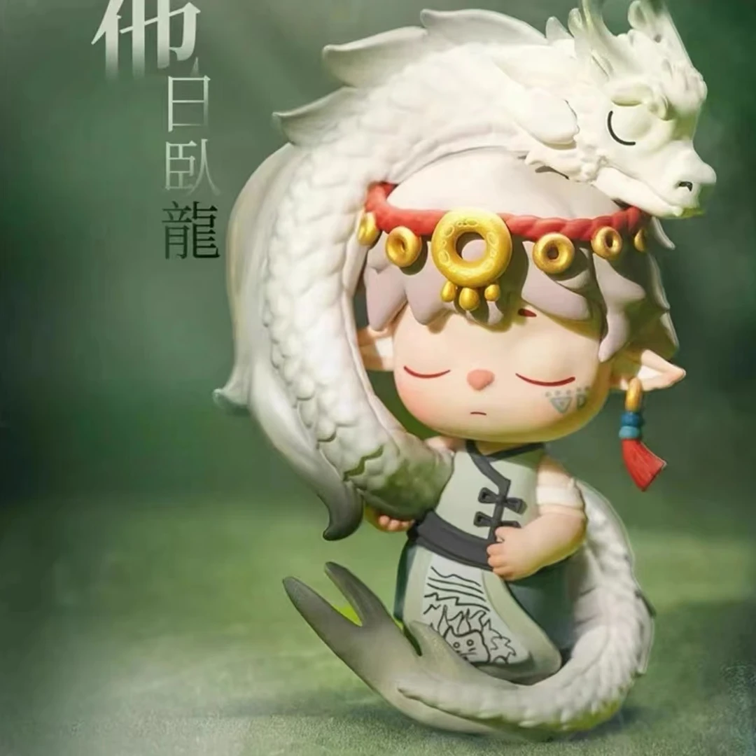 【拆盒】新国风 无事小神仙系列手办盲盒--美少女潮玩【不支持退换】