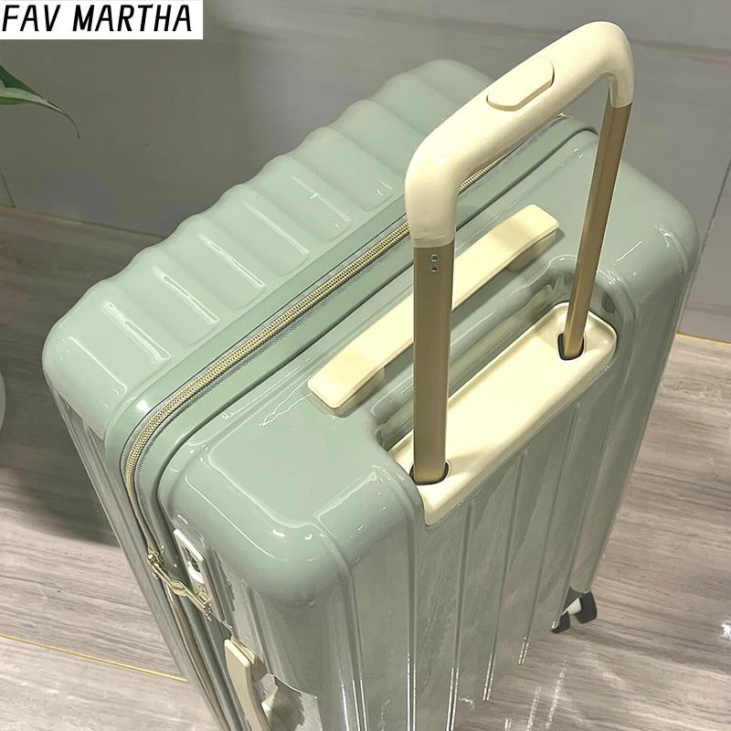 行李箱女2025高档旅行箱学生拉杆箱20寸登机箱高颜值旅行密码箱子