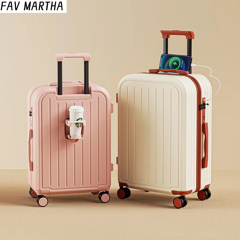 行李箱2025新款小清新旅行箱登机拉杆箱日系简约男女学生密码箱子