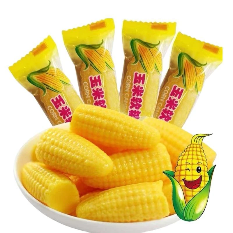 正宗山东玉米口味软糖老式味道清新香甜玉米糖年货美味网红糖果