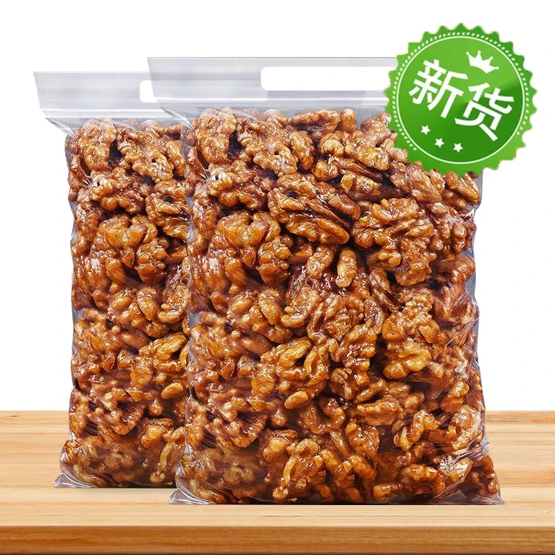 2023年新鲜核桃仁琥珀核桃蜂蜜芝麻香酥坚果零食批发