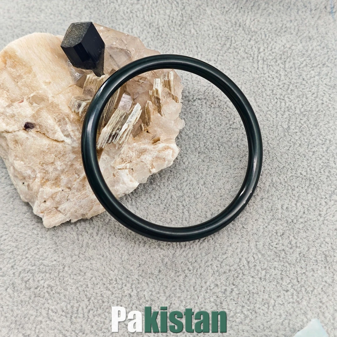 黑青玉叮当镯/HG-HTYSZ-182