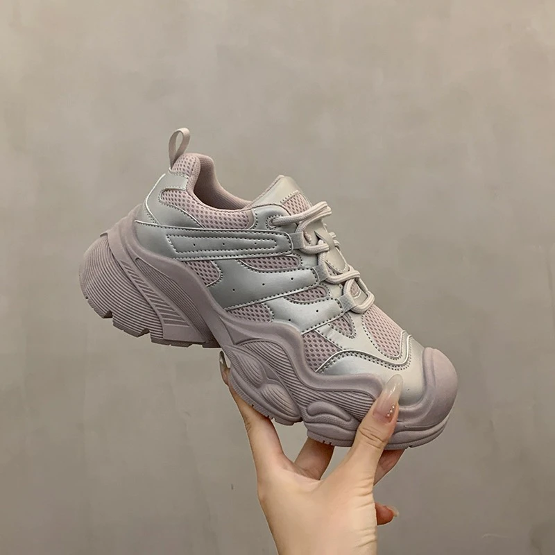 休闲时尚鞋子网面女款春夏