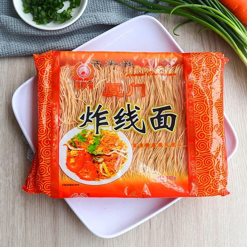 炸面线闽南小吃福建特产美食厦门广东宴席炒面线细面条做寿生日