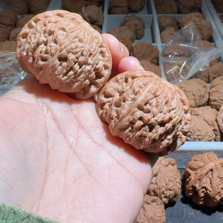 文玩核桃把件慕*45白
