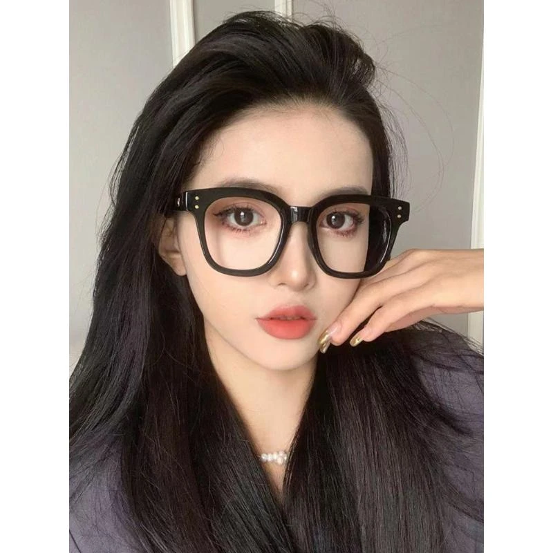 黑框眼镜女韩版潮粗框大框可配近视方框斯文败类素颜神器眼镜框女