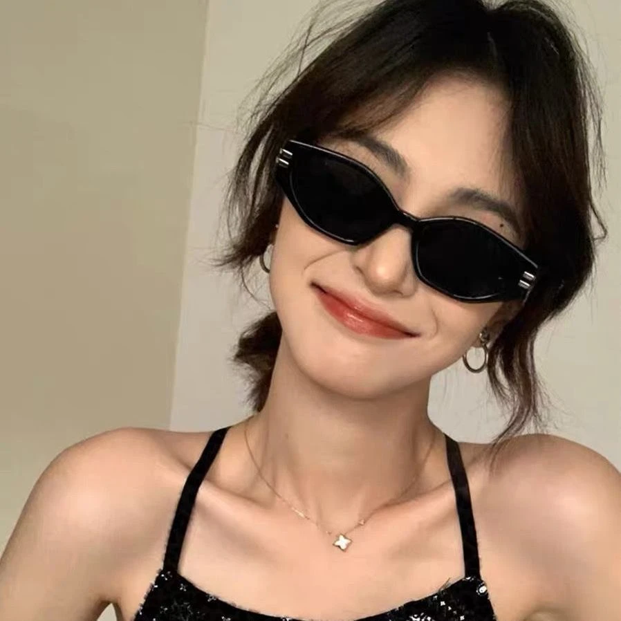 梅尼耶墨镜男潮高级感超酷小框圆脸女个性蹦迪防紫外线太阳眼镜