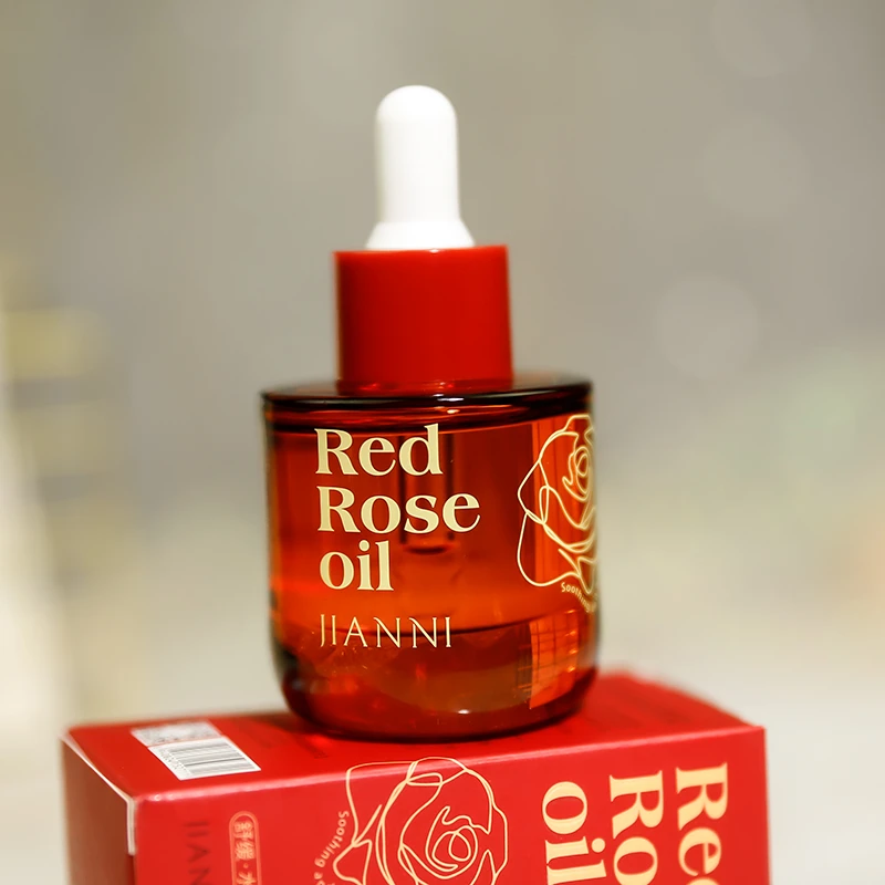肌安妮红玫瑰舒缓精华油面部精油以油养肤保湿舒缓肌肤学生党平价