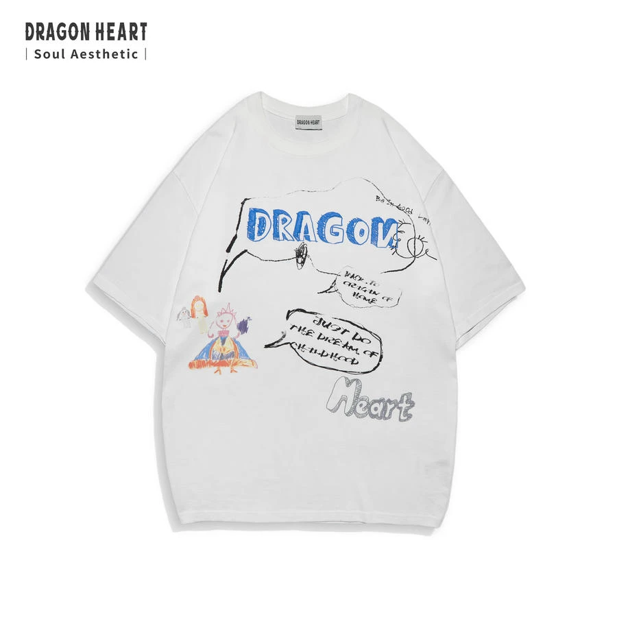 龙心DRAGON HEART“异想之境（有夏）系列”T恤 · Babbling