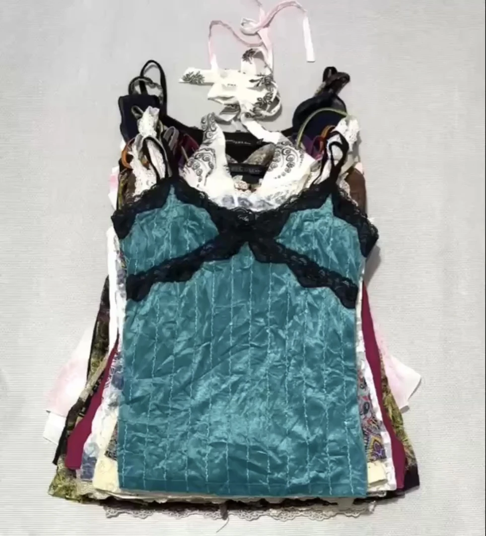 【小野的店】vintage复古吊带古着直播间过款扣号拍No退换噢老婆们！