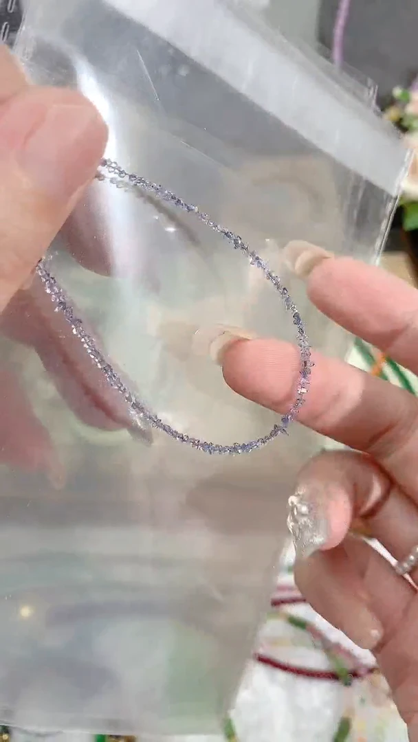 【闪购商品】钻石手链银S925镶嵌蓝99