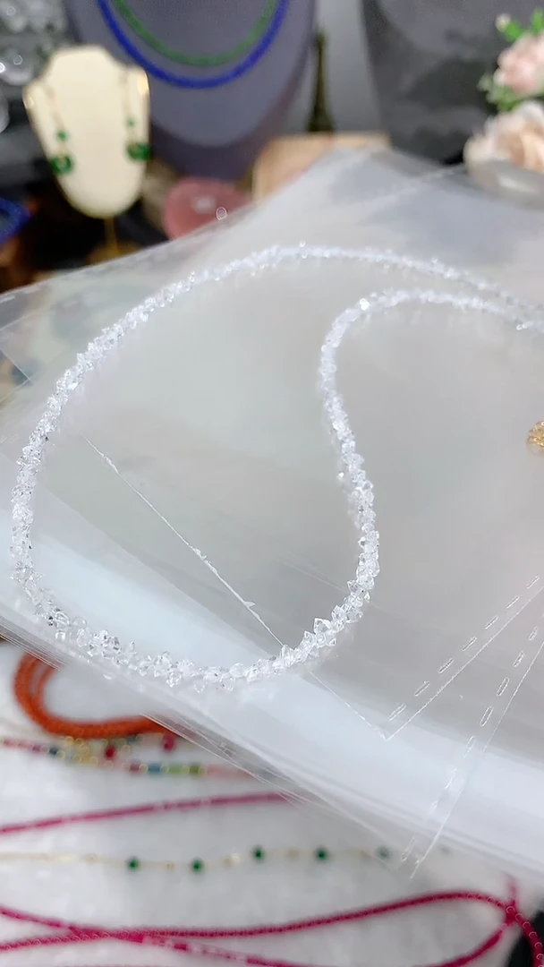 【闪购商品】水晶颈饰银S925镶嵌闪灵石99