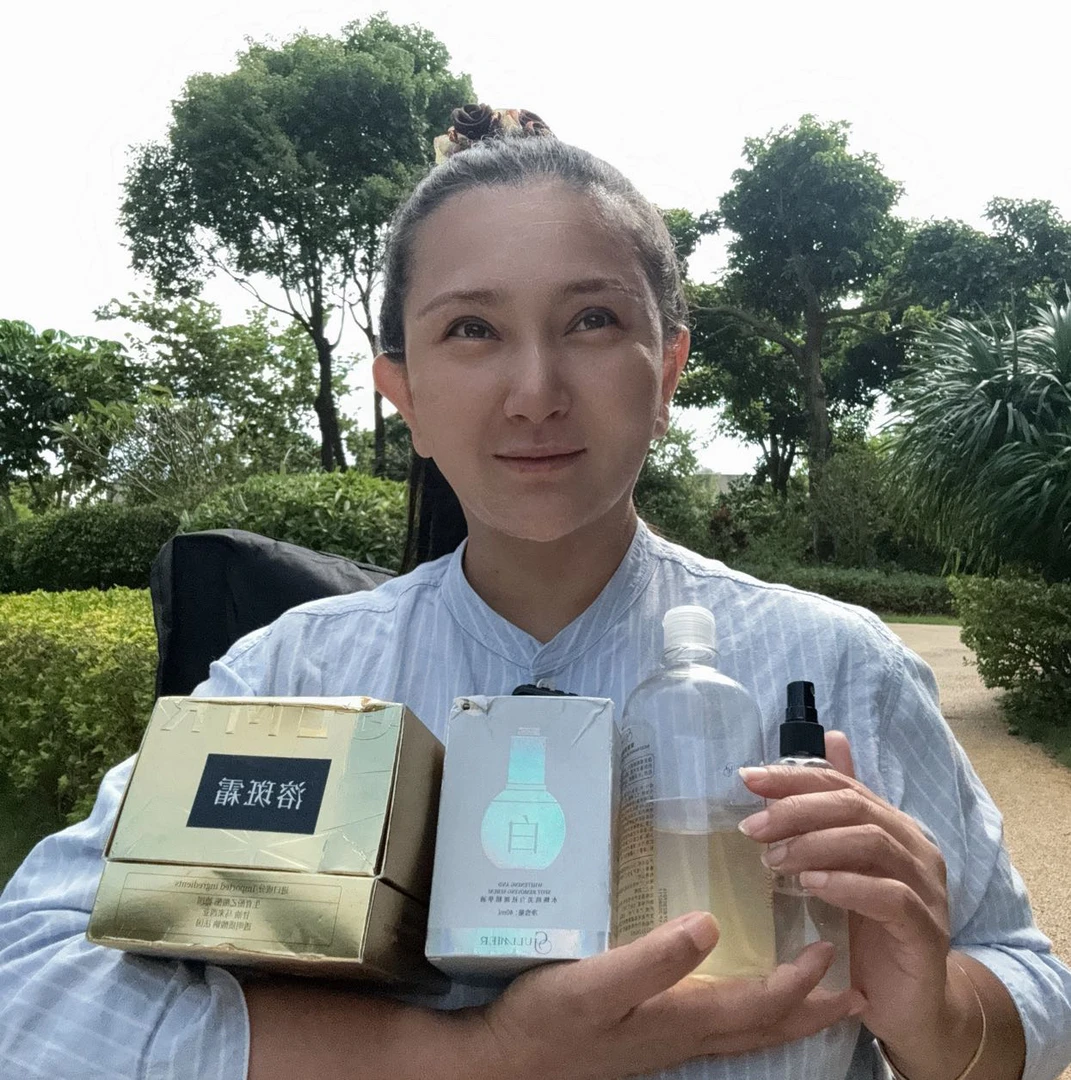 水焕玑美白祛斑保湿霜配祛斑精华液烟酰胺大瓶精华水