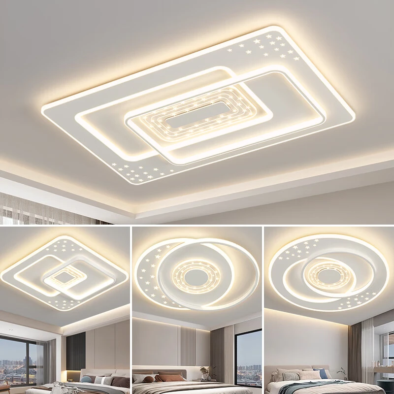 赢凯 客厅灯现代简约大气led吸顶灯卧室餐厅主灯全屋套餐灯饰灯具