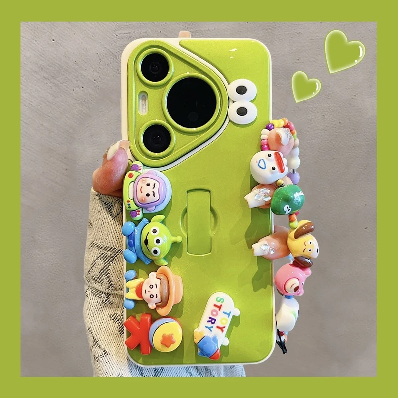 适用华为pura70pro手机壳mate60pro立体巴斯光年胡迪苹果16/15/14