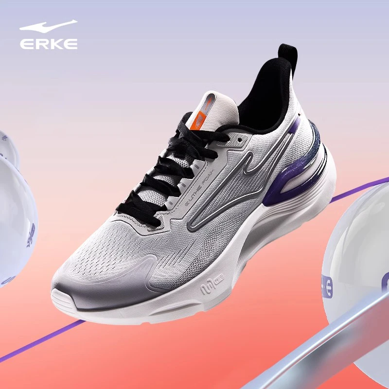 鸿星尔克男鞋入门级跑步鞋秋季新款公园稳定跑鞋软底减震运动鞋男