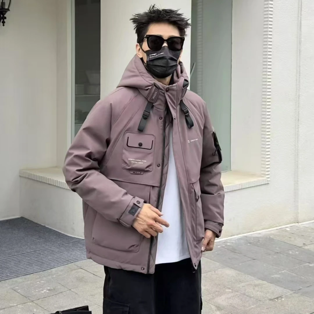 9025--胡家【剪标款】休闲男女同款保暖加厚外套-非标