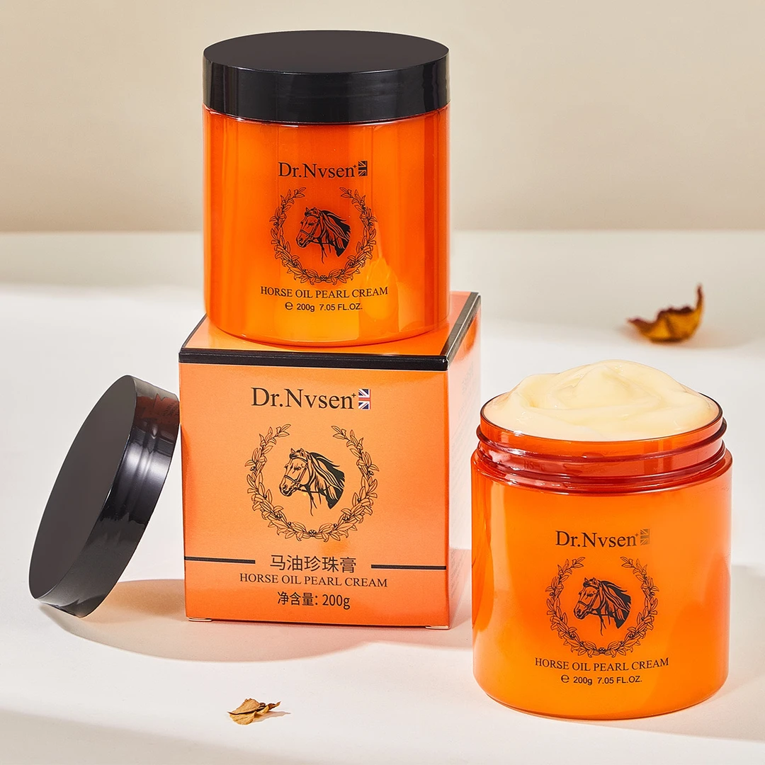 DR.Nvsen+马油珍珠膏补水保湿滋润柔润清爽不油腻马油面霜