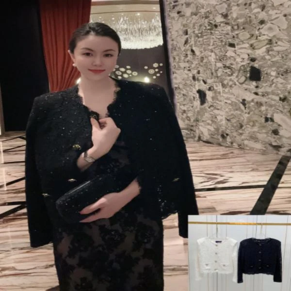 3002 温柔系重工蕾丝外套开衫防晒上衣