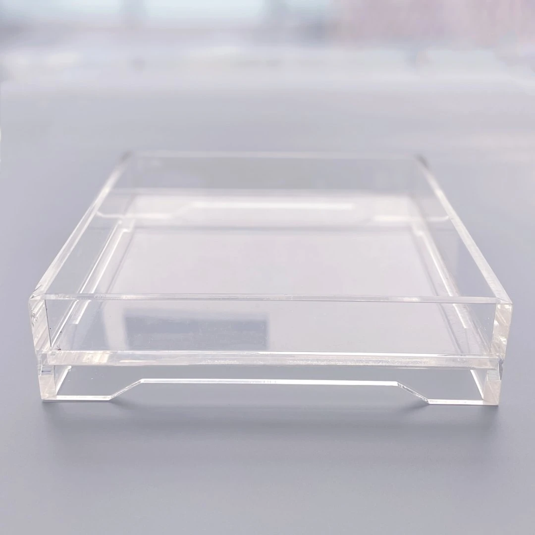 透明亚克力茶盘壶承简约方形茶具茶杯收纳架百搭茶盘干泡台托盘 Z