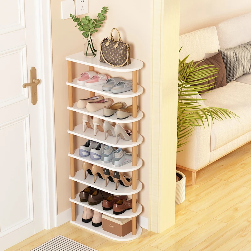 鞋架家用门口室内简易小窄鞋架子立式多层省空间收纳神器宿舍鞋柜