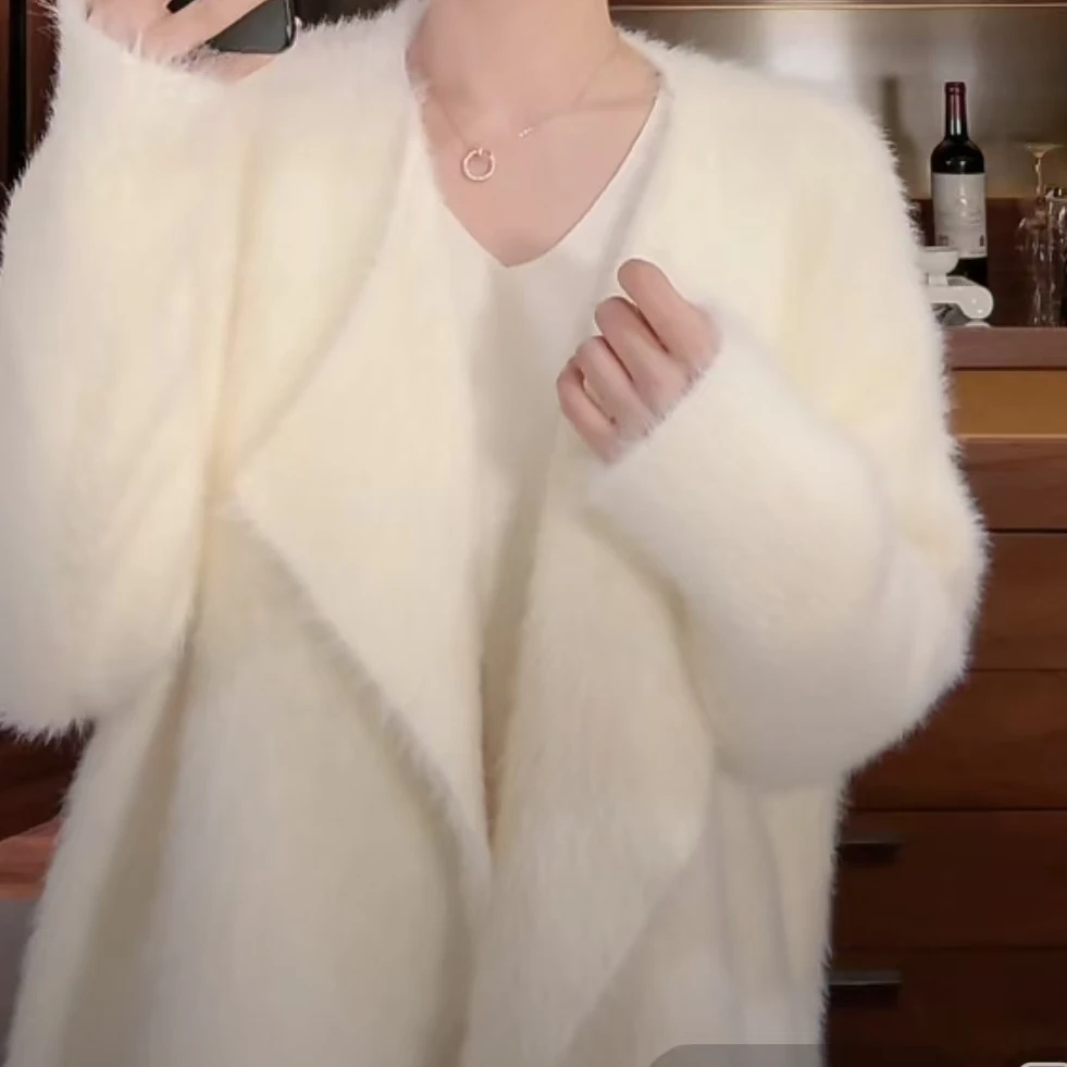 Ruyi如一【白色外套】宽松气质显瘦外套