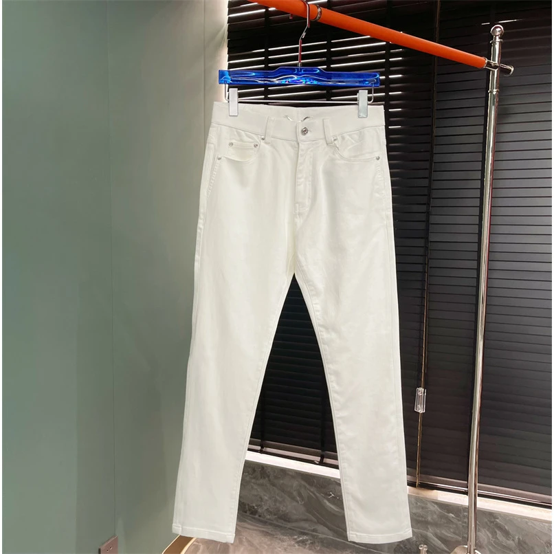 <古帝特尼>秋冬新款潮流修身男士高定时尚弹力纯色牛仔裤HP-1899