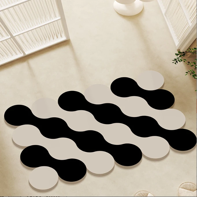 家用硅藻泥地垫卫浴室吸水垫地垫防滑地垫卫生间吸水防滑垫简约