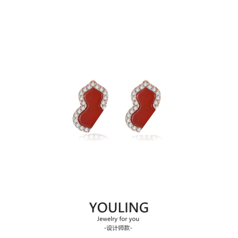 YOULING/柚琳【万象城直发】葫芦耳钉