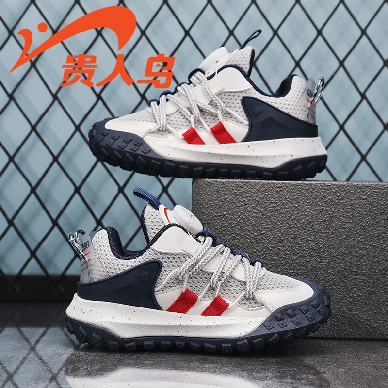 贵人鸟儿童2023秋季新款中大童GRN23091A网面透气时尚运动鞋