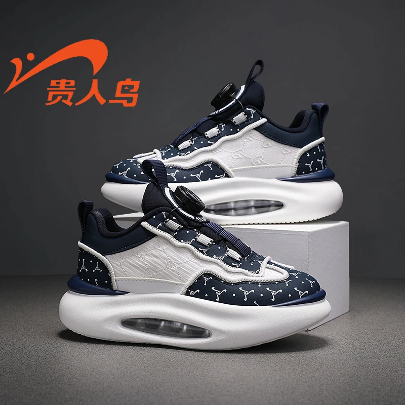 贵人鸟童鞋秋季儿童旋转纽扣儿童运动鞋GRN23020A