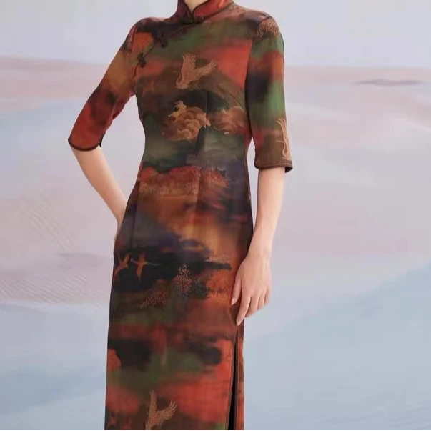 桃子专爆款31-60十年老料香云纱连衣裙特卖 链接里看图选款重磅