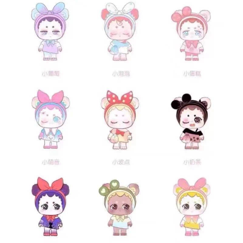 【拆盒】kibbi发带女团系列帽兜盲盒