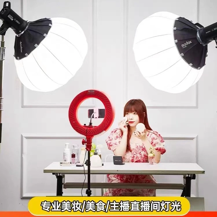 SL100D/SL100Bi双色温直播补光灯摄影灯LED100w直播间柔光灯