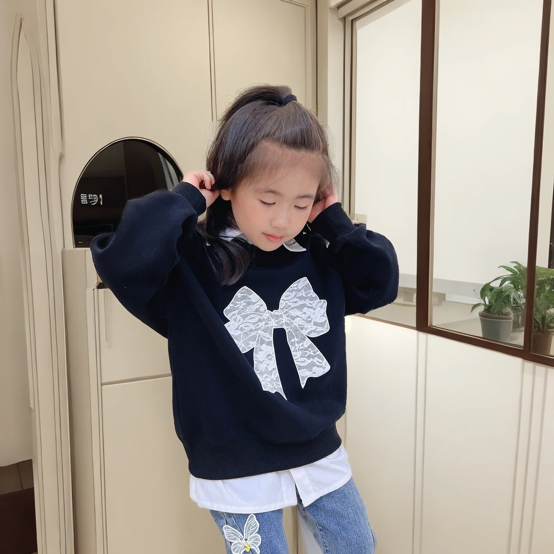 必拍款2025新款儿童卫衣春秋童装宽松上衣休闲女童秋季长袖洋气范