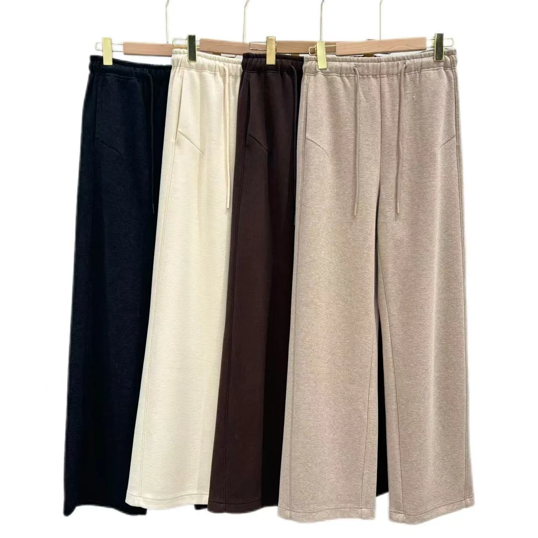 【浩浩】松紧腰直筒裤343037