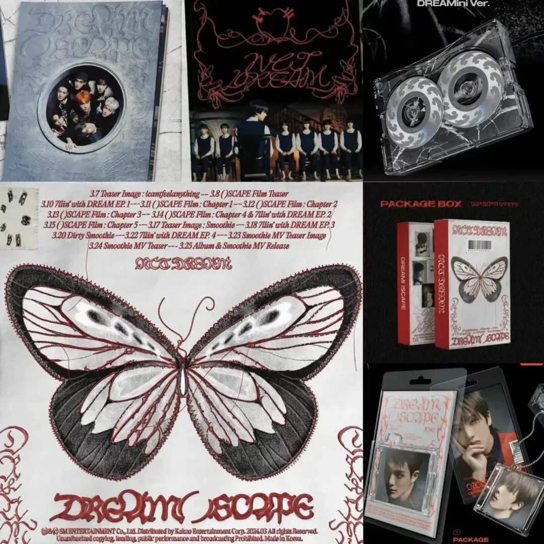 NCT dream 正规三专辑《ISTJ》专辑画册 Smini QR卡盒