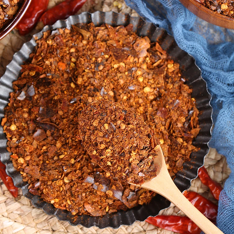 红源老家火烧煳辣椒面特辣100g袋云南蘸水贵州柴火煳辣椒调料香辣