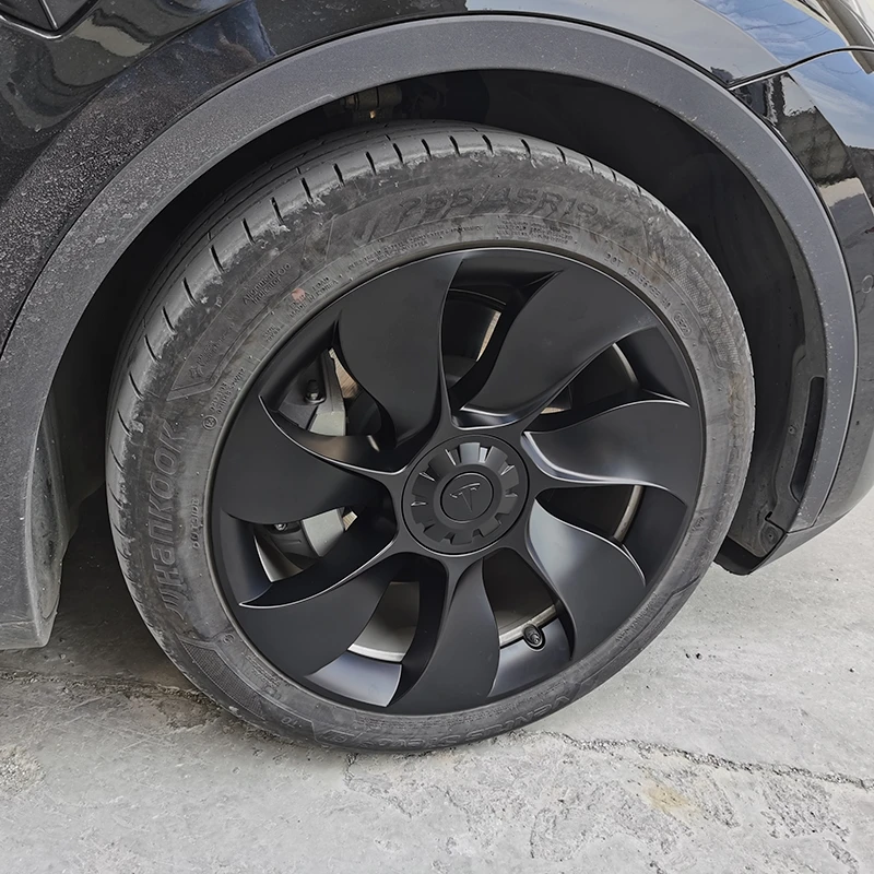 适用特斯拉ModelY/3轮毂盖旋风19寸车轮圈18寸全包保护罩改装配件