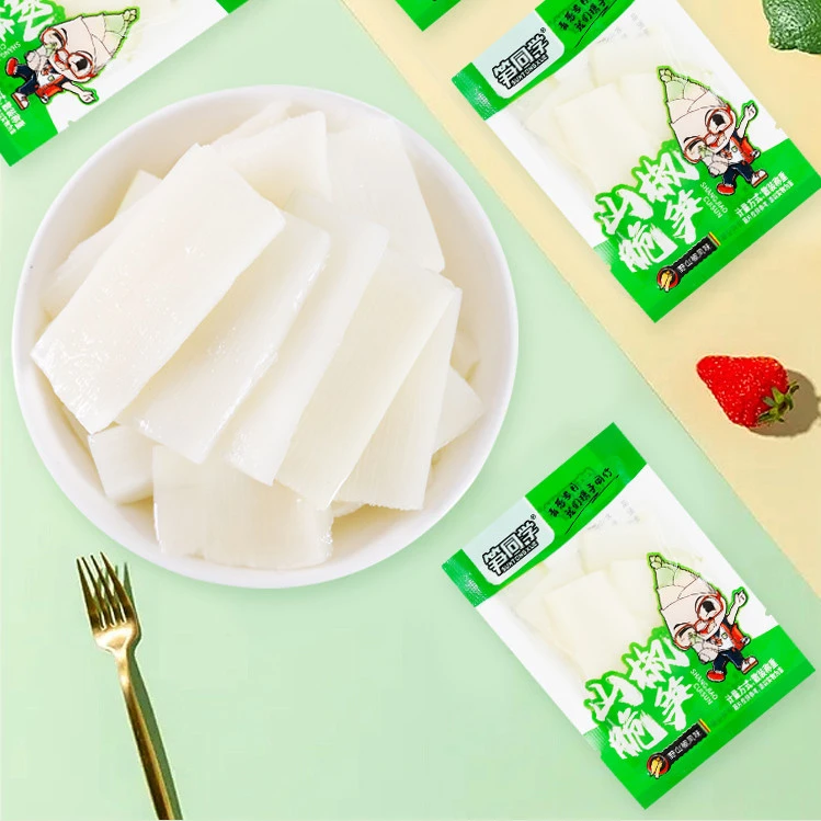 笋同学泡椒脆笋片竹笋美味脆嫩网红休闲小零食礼包下酒菜开袋即食