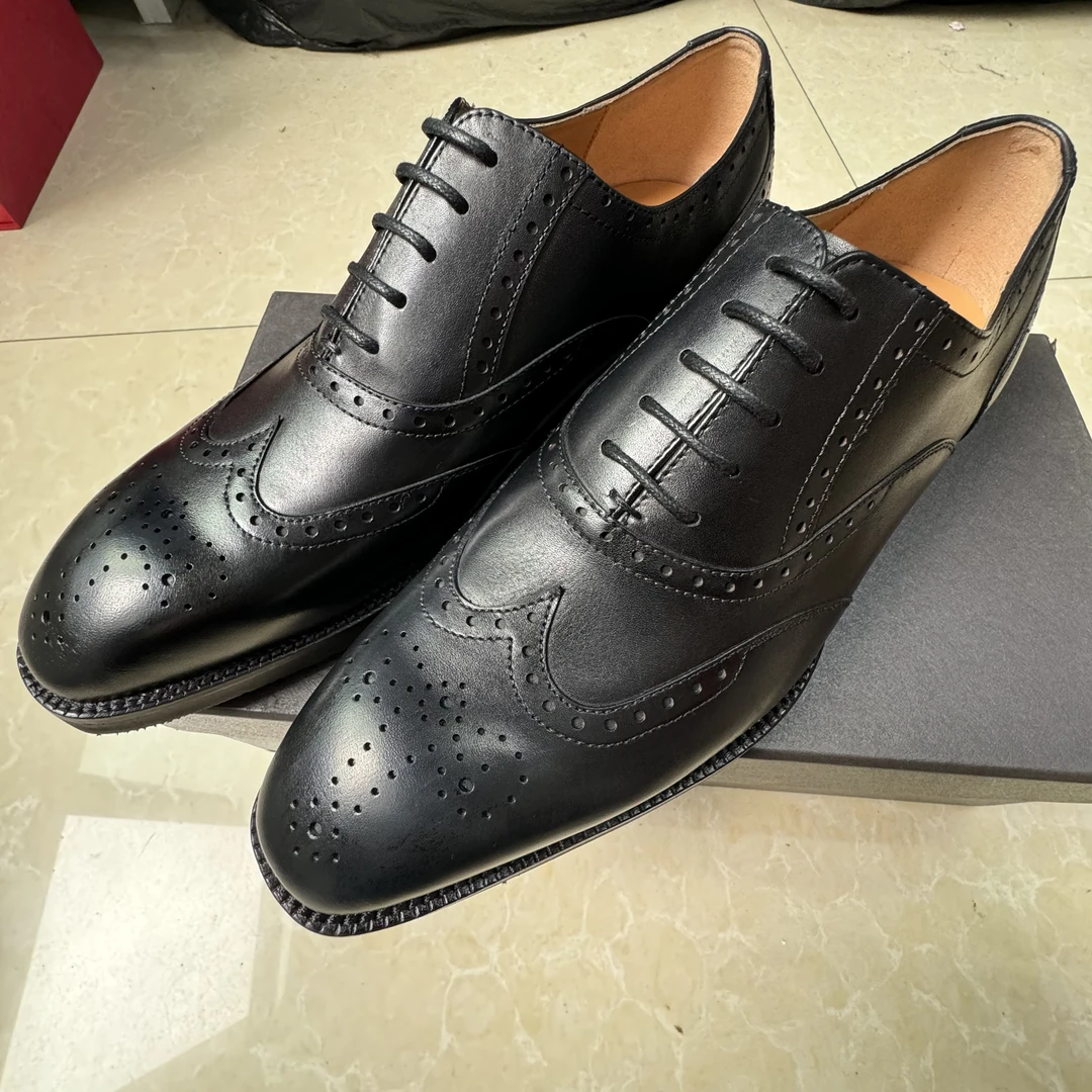 Z990小整款皮鞋 商务男士正装皮鞋 头层牛皮皮鞋高侈大品牌鞋子