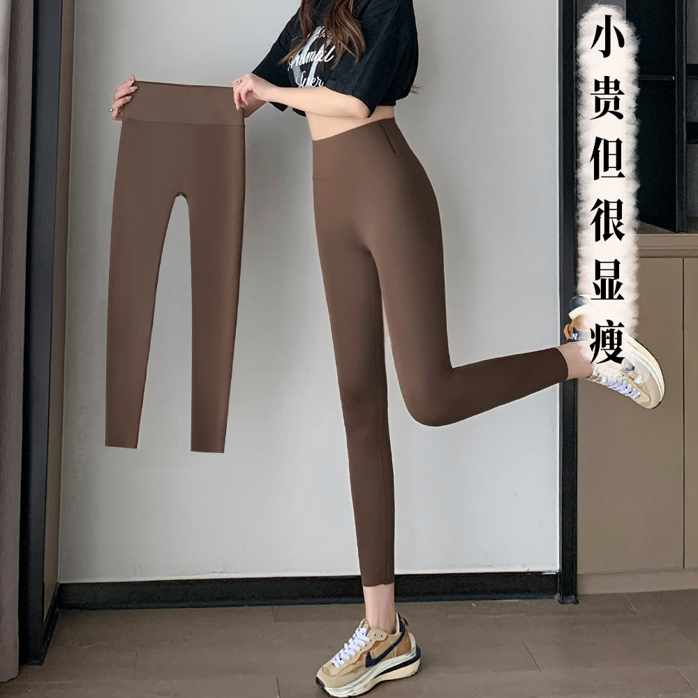 八分小个子云感鲨鱼裤女外穿春秋款高腰显瘦打底裤提臀九分瑜伽裤