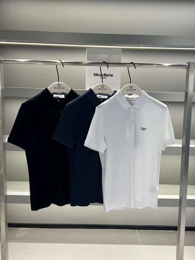 夏季时尚简约百搭男polo衫