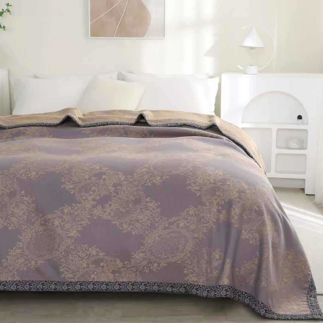 【雍容华丽】2.3*2.5M高端A类丝滑舒适亲肤透气可机洗四季用床盖