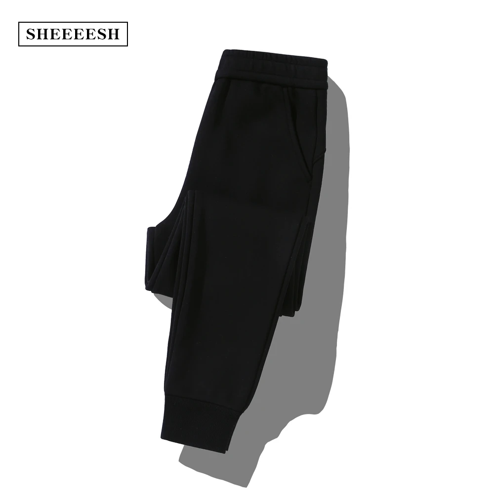 清仓甩卖纯色春秋冬薄款加厚加绒款运动裤女休闲裤卫裤显瘦裤子女